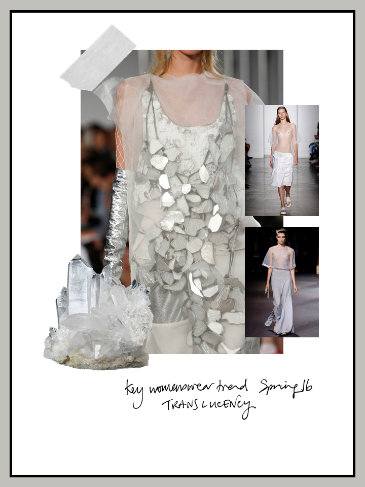 SS16 Womenswear Trend - Translucency - Eleanor Snare